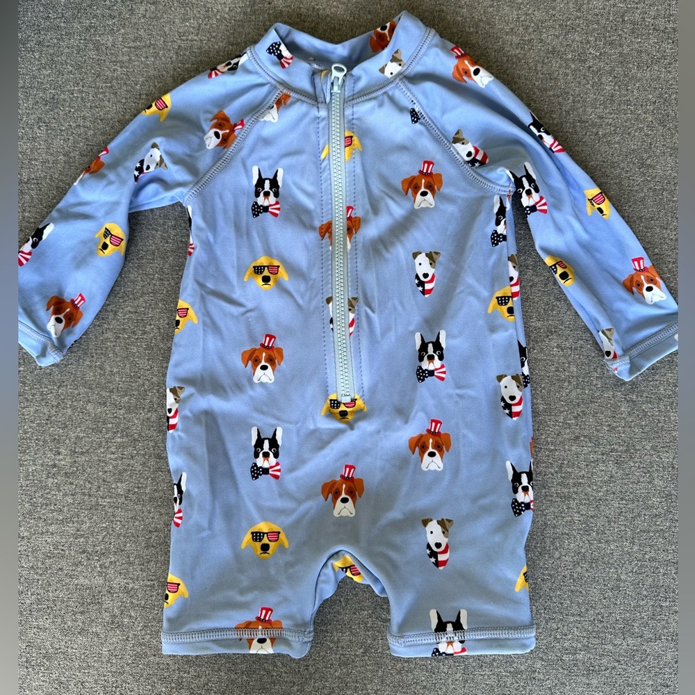Janie & Jack Swim Romper - Sz 3-6 Month - Never Worn
